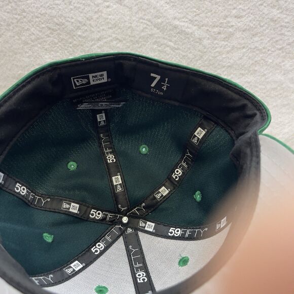New Era 59Fifty 2024 PGA Valhalla Hat 7 1/4 Green & White Low Profile Fitted Cap - Picture 8 of 10